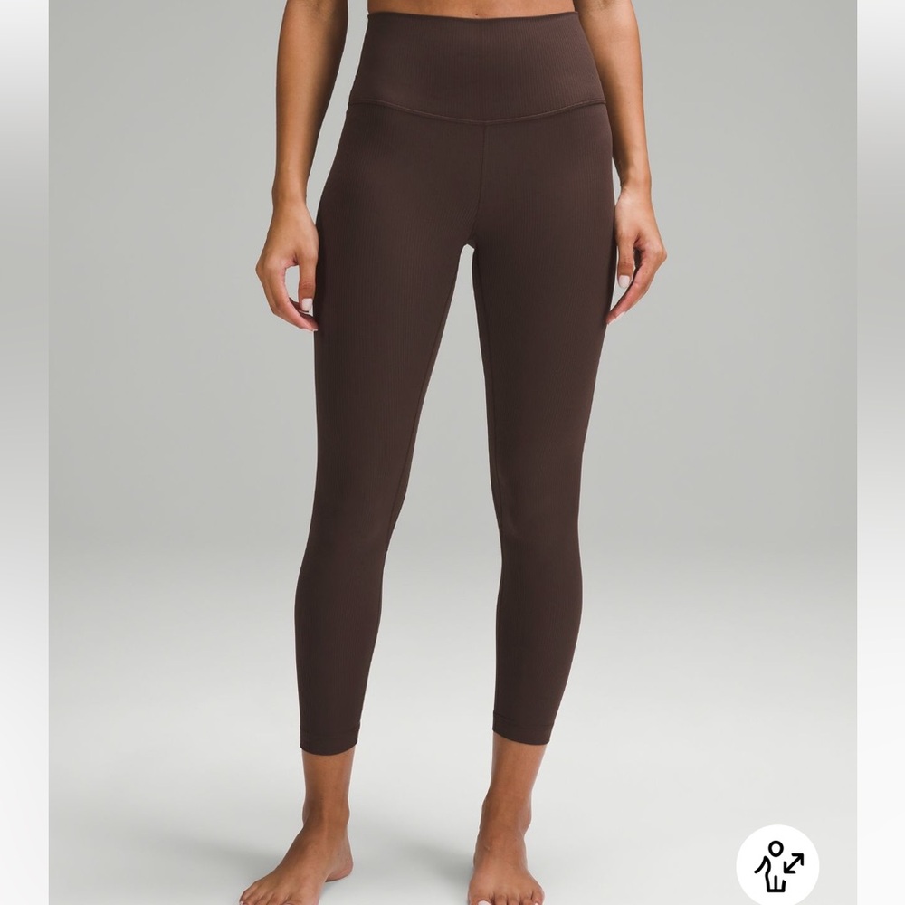 Lululemon high rise, ribbed align pants